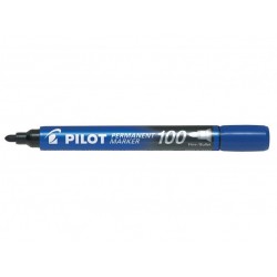 PILOT PERMANENT MARKER MK100 TONDA 1mm BLU