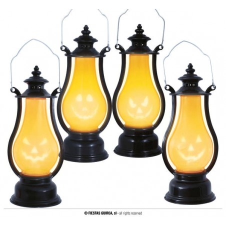 LANTERNA CON LUCE 16cm ZUCCA