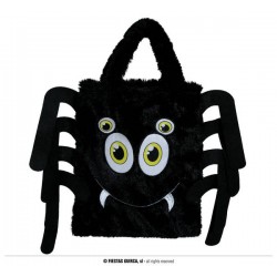 CESTINO IN PELUCHE CON RAGNO