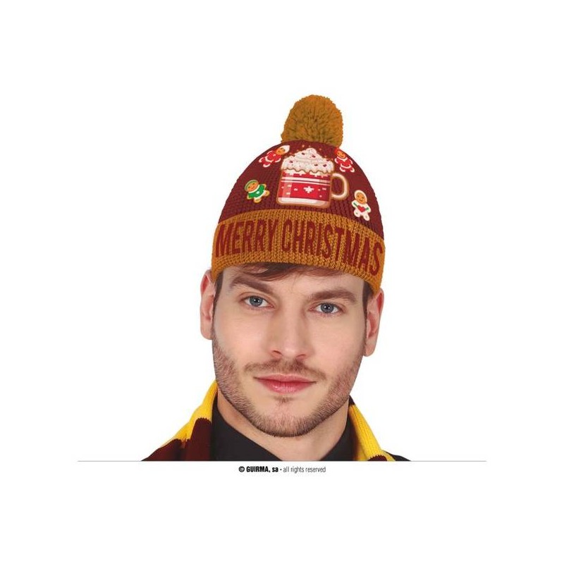 CAPPELLO NATALIZIO EFFETTO LANA TAZZA