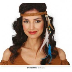 CERCHIETTO INDIANA CON PIUME