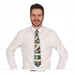 CRAVATTA PALLINE DI NATALE 45cm