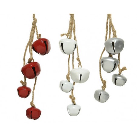 FASCIO DI CAMPANELLE IN FERRO H.24cm 3ass 1pz