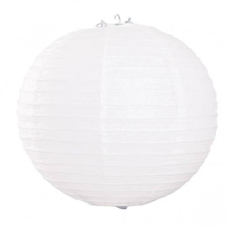 LANTERNA IN CARTA BIANCO ø35cm