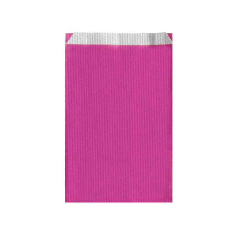 BUSTE REGALO CARTA SEALING FUCSIA 20x38cm 100pz PER ALIMENTI