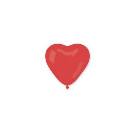 PALLONCINI CUORE 11 28cm ROSSO FUOCO 100pz