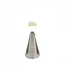 BECCUCCIO INOX DECORA N°67 FOGLIA