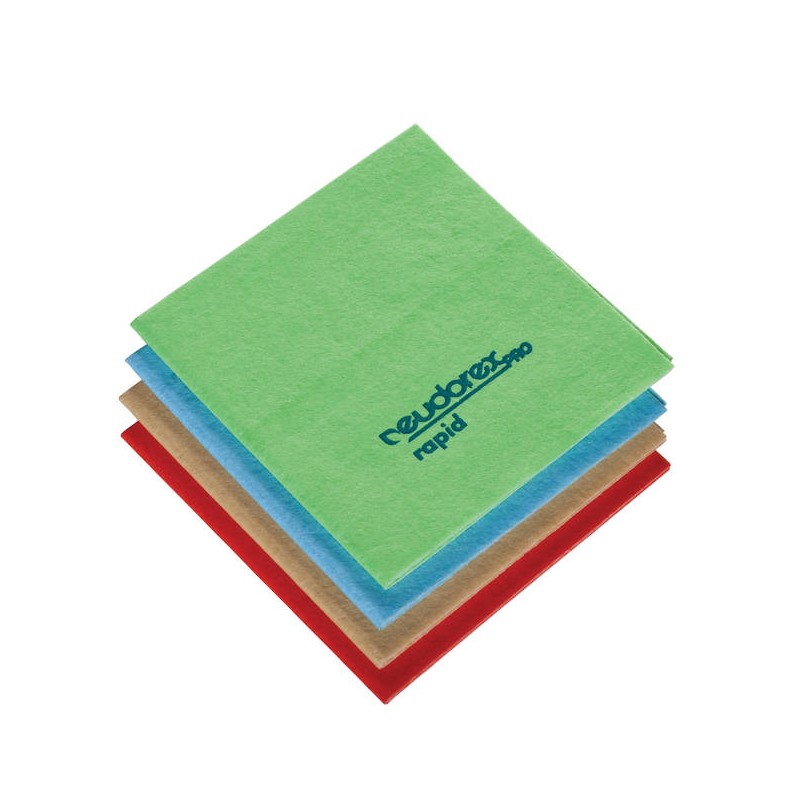 PANNO MULTIUSO RAPID SIMILPELLE ROSSO 38x38 10pz