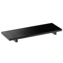 VASSOIO SUSHI IN BAMBOO NERO 30x11x2,5cm
