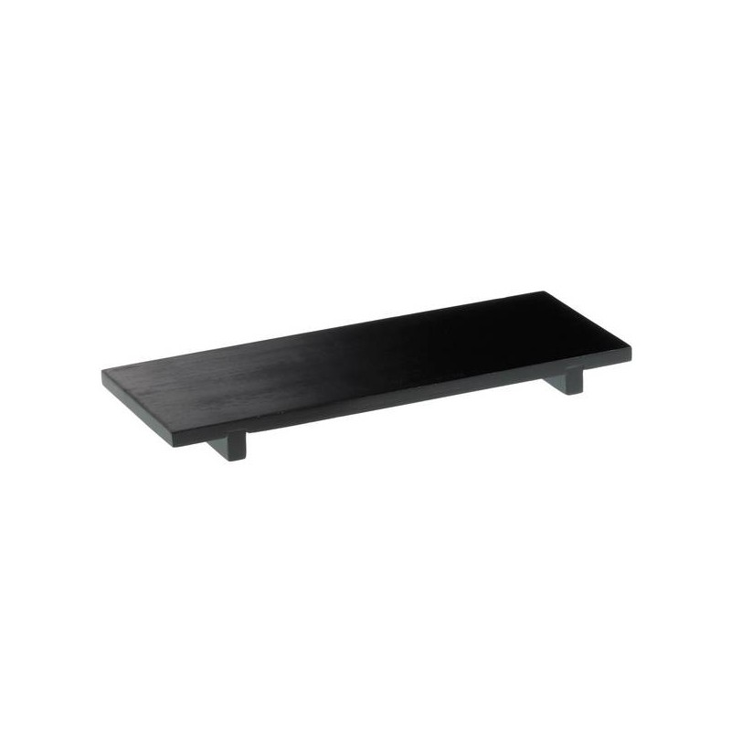 VASSOIO SUSHI IN BAMBOO NERO 30x11x2,5cm