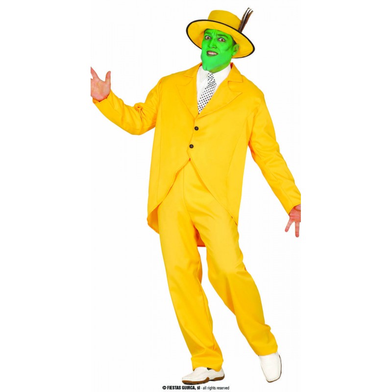 COSTUME GANGSTER GIALLO TG.L 52-54