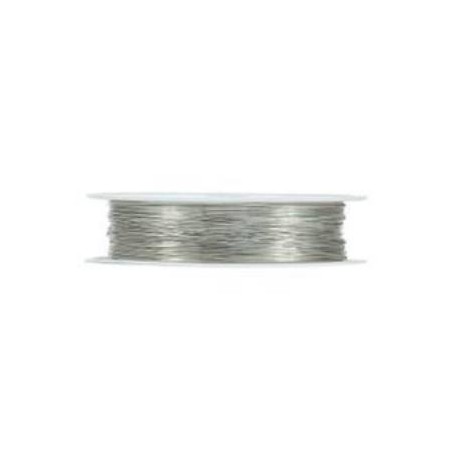 FILO METALLICO MM.0,3X25MT.SILVER