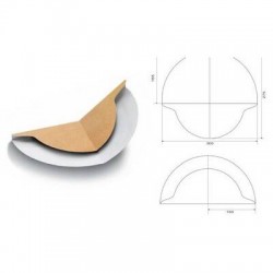 PORTA PIADINA GENERICO H.15 100pz 618-65