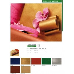 BOBINA CARTA SEALING COLOR H.100x20mt ARGENTO