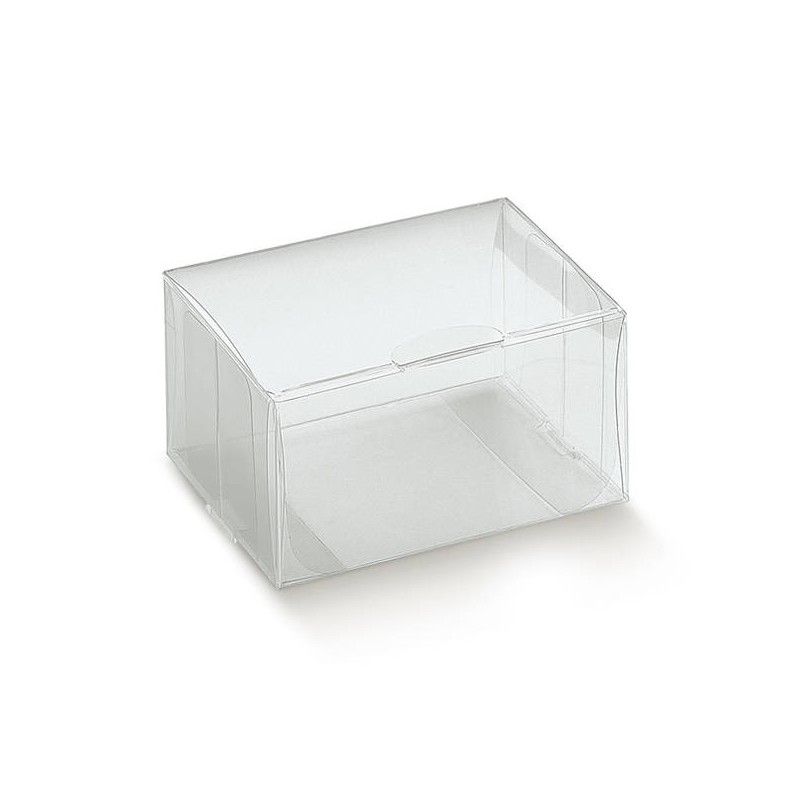 SCATOLA ASTUCCIO PET TRASPARENTE 8x6x4 10pz