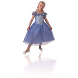 COSTUME CENERENTOLA LIVE ACTION BAMBINA TG.S 3/4
