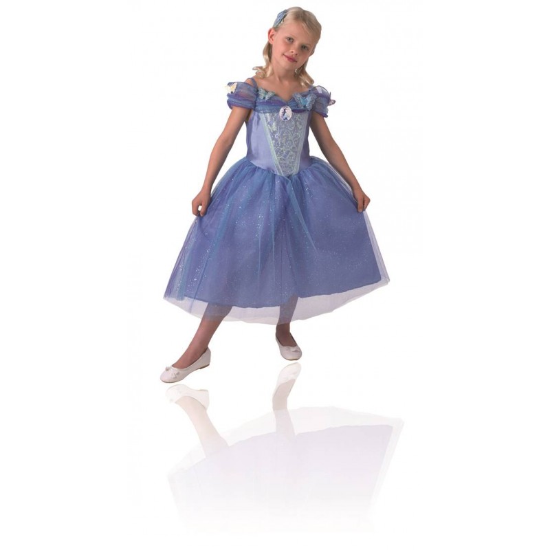 COSTUME CENERENTOLA LIVE ACTION BAMBINA TG.S 3/4