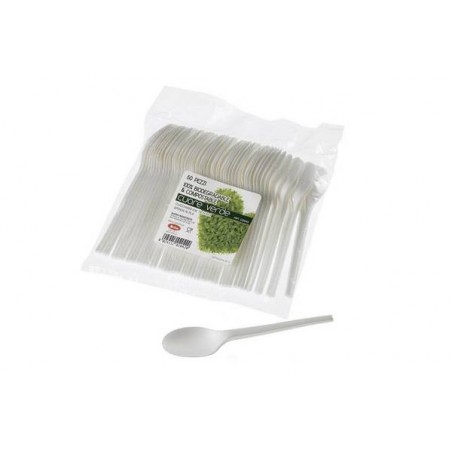 CUCCHIAIO CPLA BIODEGRADABILE 16cm 50pz LEO