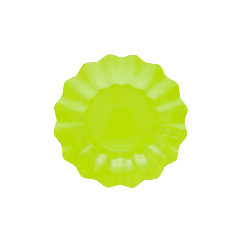 PIATTI NEW SHAPE CM.21 VERDE PISTACCHIO  8pz