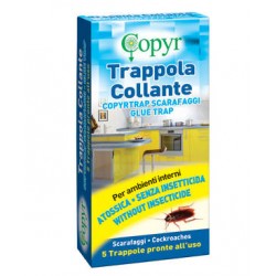 TRAPPOLE BLATTE COPYRTRAP 5pz