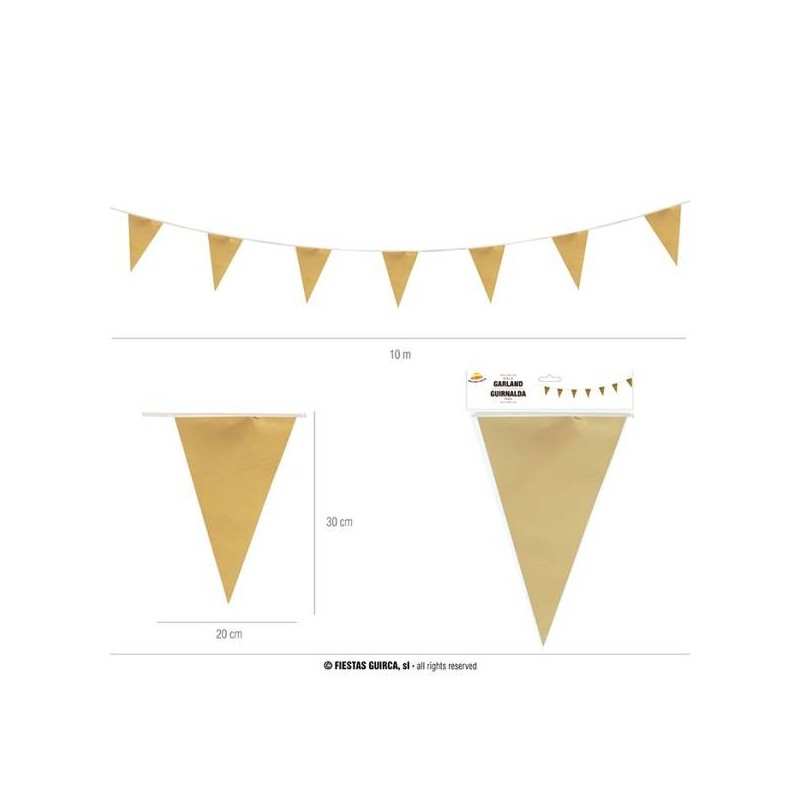 FESTONE 20x30cm 10mt ORO
