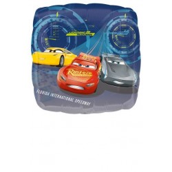 PALLONE QUADRATO MYLAR CARS 42cm