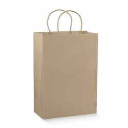 SHOPPER AVANA MANICO CORDA C/FONDO SEP. 27,5x9,5x38cm