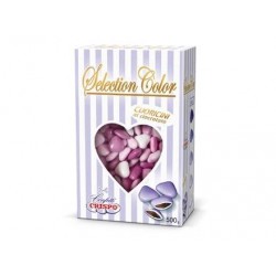 CONFETTI CIOCCOLATO CUORICINI SELECTION COLOR LILLA 500gr