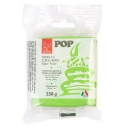 PASTA DI ZUCCHERO POP 250gr VERDE PRATO