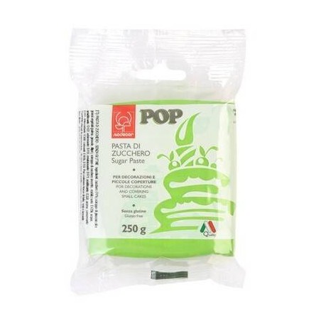 PASTA DI ZUCCHERO POP 250gr VERDE PRATO