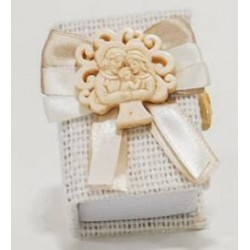 SCATOLA LIBRO C/ALBERO S.FAMIGLIA H8cm