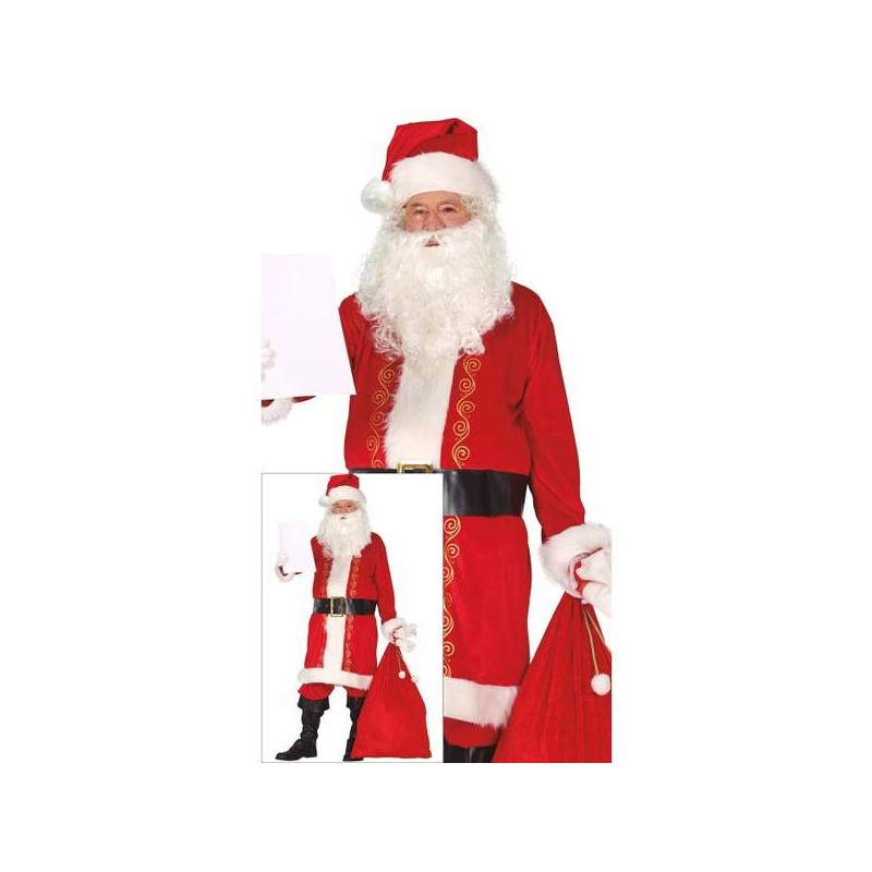 COSTUME BABBO NATALE ROSSO TG.L 52-54