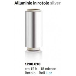 ALLUMINIO IN ROTOLO H.12 PER MECHES 15my 380gr