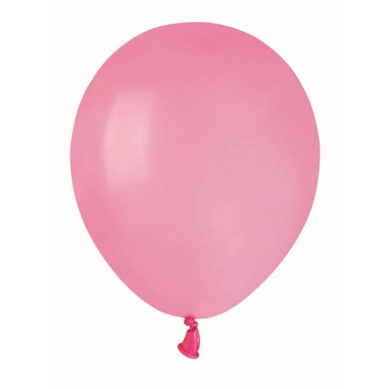 PALLONCINI COLOR 5 12cm ROSA 100pz