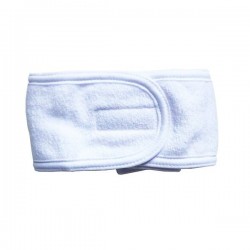 FASCIA PER CAPELLI IN COTONE E CHIUSURA VELCRO COLORI ASS.TI 1pz