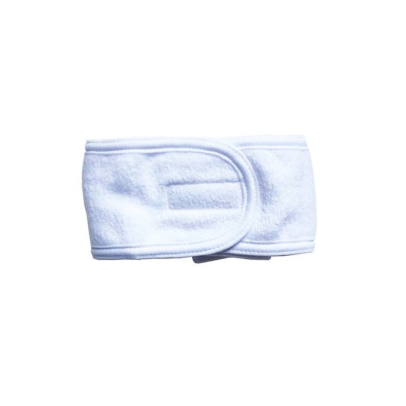 FASCIA PER CAPELLI IN COTONE E CHIUSURA VELCRO COLORI ASS.TI 1pz