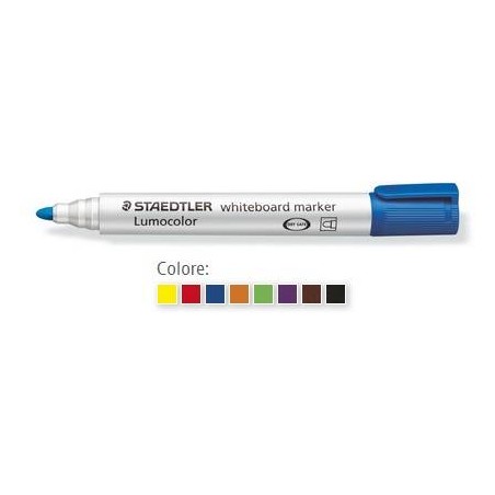 PENNARELLO WHITEBOARD MARKER LUMOCOLOR STADTLER GIALLO