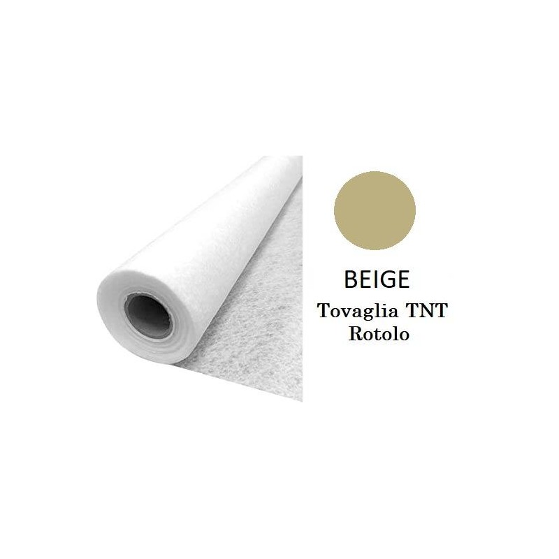 TOVAGLIA TNT ROTOLO H.140 BEIGE 7mt