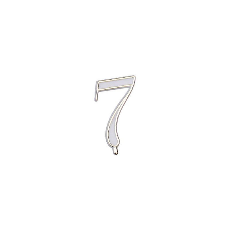 NUMERO 7 PLASTICA BASE OVALE