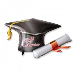 PALLONE MYLAR TOCCO LAUREA 97x78cm