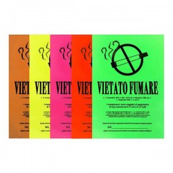 CARTELLO VIETATO FUMARE 20X30