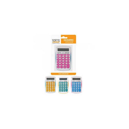 CALCOLATRICE TASCABILE SCATTO