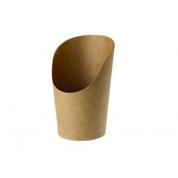 BICCHIERE DA FRITTI AVANA ø6,3x12h 50pz