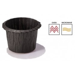 PIROTTINI MUFFIN 45x34mm NERO 200pz
