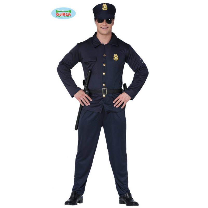 COSTUME UOMO POLIZIOTTO TG.XL 54-56