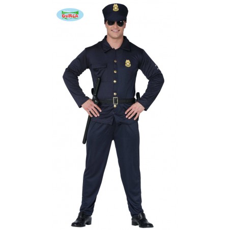 COSTUME UOMO POLIZIOTTO TG.XL 54-56