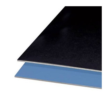 CARTONE PESANTE NERO/GRIGIO ALTO SPESSORE 1,5mm 50x70cm