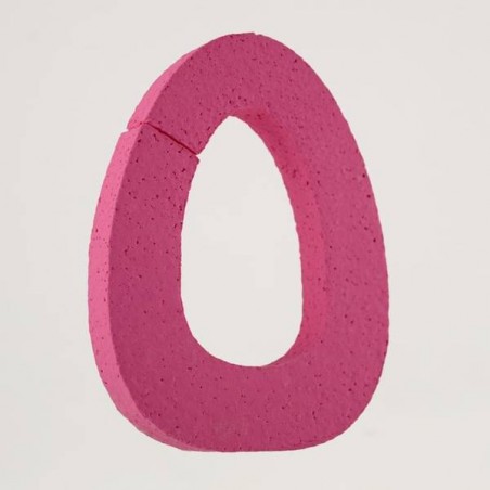 LETTERA POLISTIROLO PASTELLO mm120x90 O FUCSIA