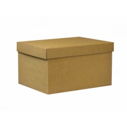 SCATOLA F/COPERCHIO LINEA 1100 38,5x30x22cm ONDA AVANA PORTATA 8kg