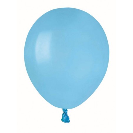 PALLONCINI COLOR 5 12cm CELESTE 100pz
